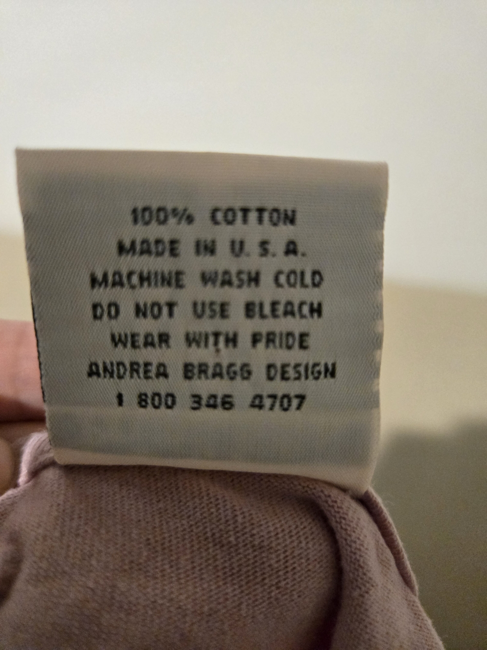 Vintage Primitives by Andrea Bragg Mauve Hand-Dyed Crane Art2Wear Dress M - Picture 7 of 13
